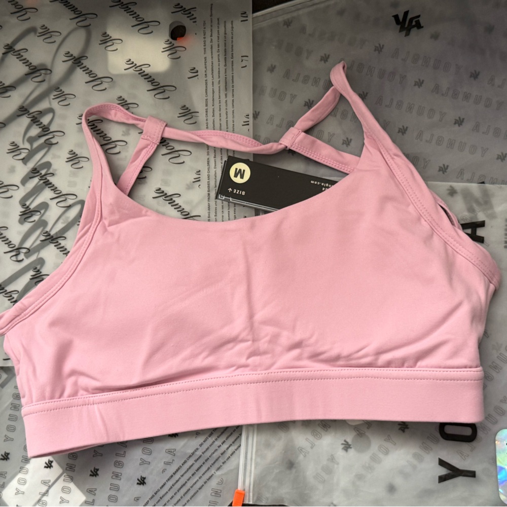 YoungLA Pink Sports Bra